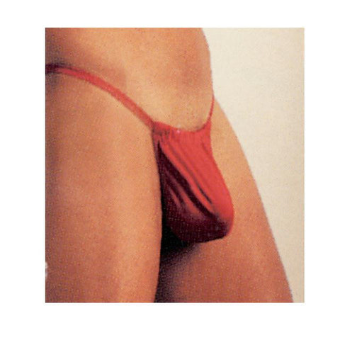 ++M-Silk G String Pouch Black