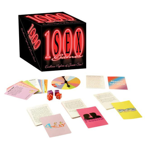 1,000 Sex Games, Games Books and DVDs, Kheper Games, Red Hot Toy Box  Save Template