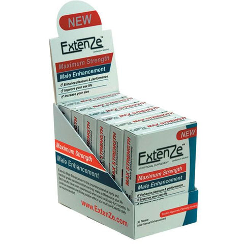 Extenze: 6pc Display Refill (30 Cap Blister Pk)