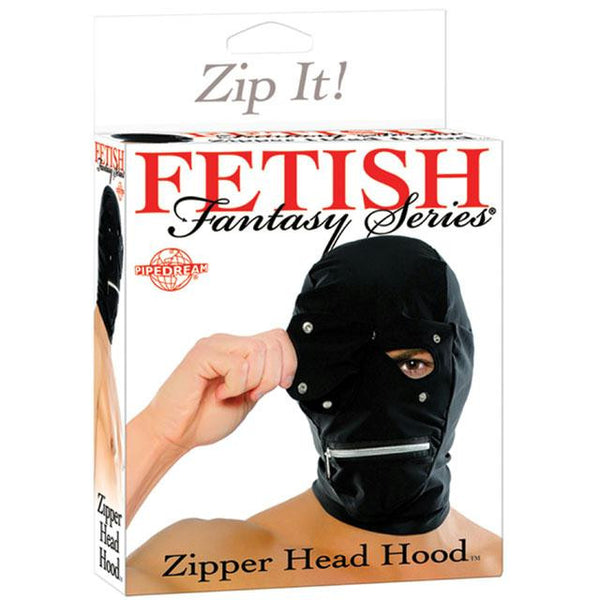 Lux Fetish Open Mouth Stretch Hood