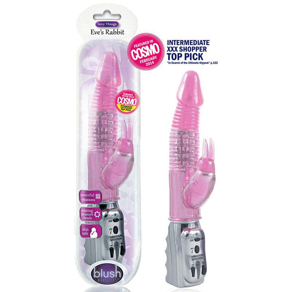 Silicone Love Rider Beaded Dual Penetrator - Black