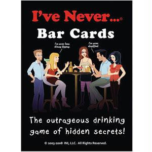 I've Never Bar Card Game (Open Stock)