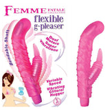 Blush Hard Steel Power 9 7.5in. Multispeed Waterproof Vibe (Black)