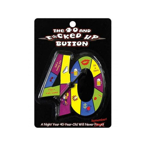 I'm Forty! Spinner Button