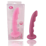 Blush Luxe Ai Silicone Dong With Ridges (Purple)