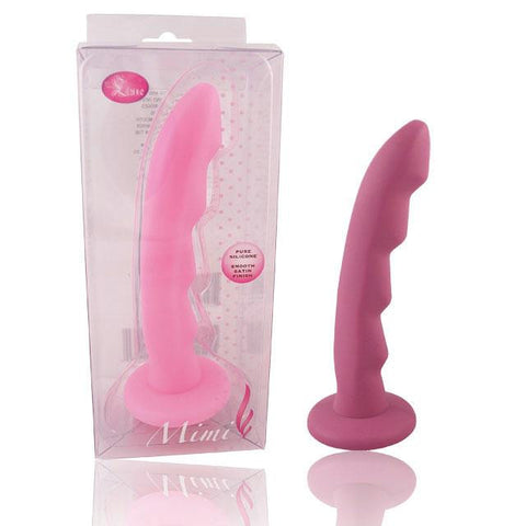 Blush Luxe Ai Silicone Dong With Ridges (Purple)