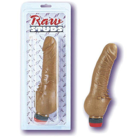 Raw Studs - Manhandler German - Brown 7.5in