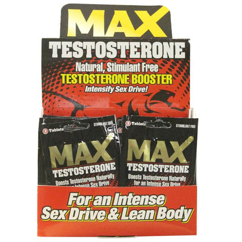 MaxTestosterone 2 pack (24 per display)