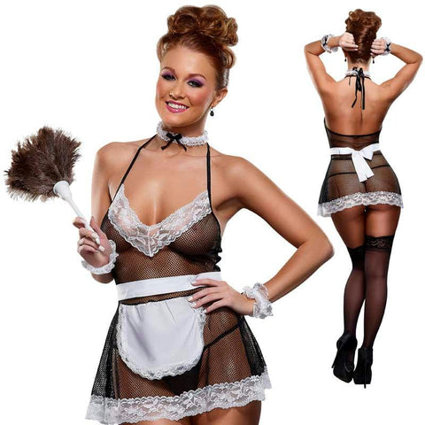 Chamber Maid Black S-M