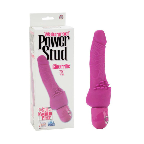 Waterproof Power Stud Cliterrific - Pink