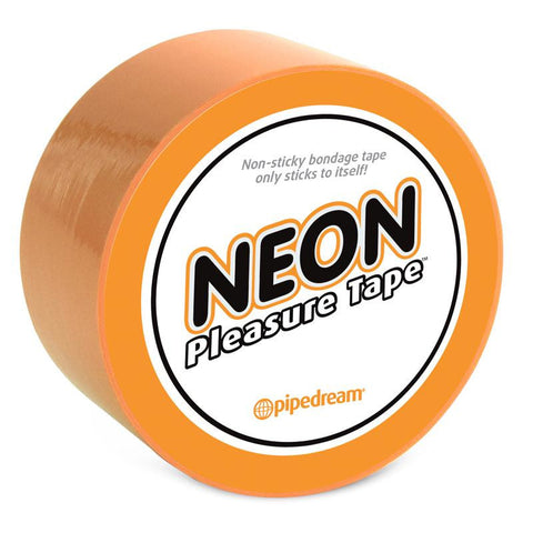 Neon Pleasure Tape Orange