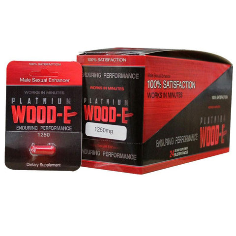 Platinum Wood-E 1250mg 1pk (Display of 24)