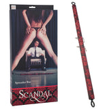 Male Power Heather Stripe Bong Thong Yellow S/M