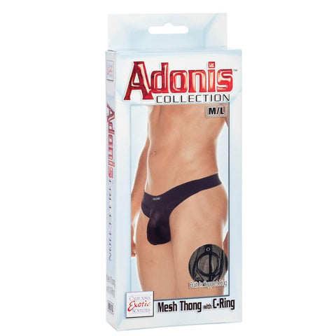Adonis Mesh Thong with C-Ring - M/L