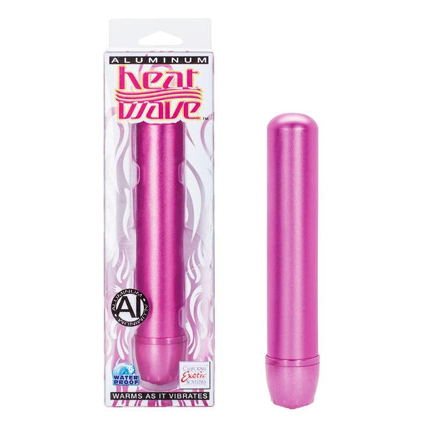 Aluminum Heat Wave Standard Massager - Pink