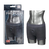 Male Power Nylon Lycra EZ Access Thong Blk L/XL