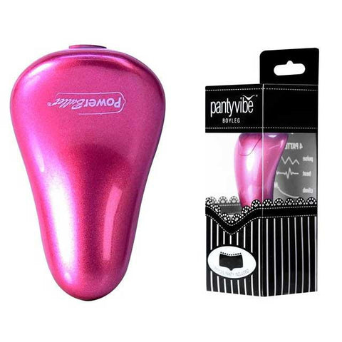 Panty Vibe Boyleg Raspberry XL w-Power Bullet
