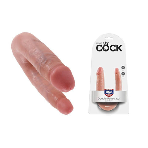 King Cock - Double Trouble Flesh Small