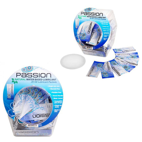 Passion Natural Lubricant .25oz. Fishbowl (200)
