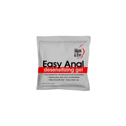 Adam & Eve Easy Anal Foil Packs, 2.5ml