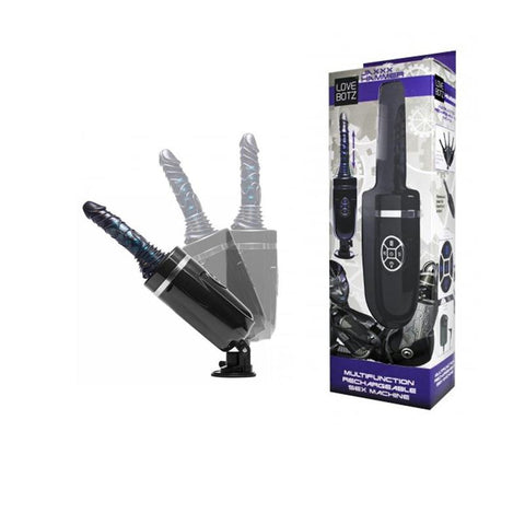 Lovebotz JaXXX Hammer Fuck Machine Electrical & Battery Operated (Black)