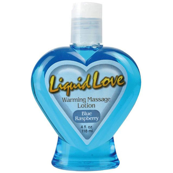 Liquid Love Lotion Blue Raspberry 4 fl oz