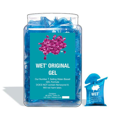 Wet Original 10ml Pillow(120pc.- Free Bowl Display)