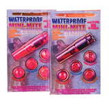 Glitter Gelle Petal Penis 8in. Multispeed Waterproof Vibe (Pink)