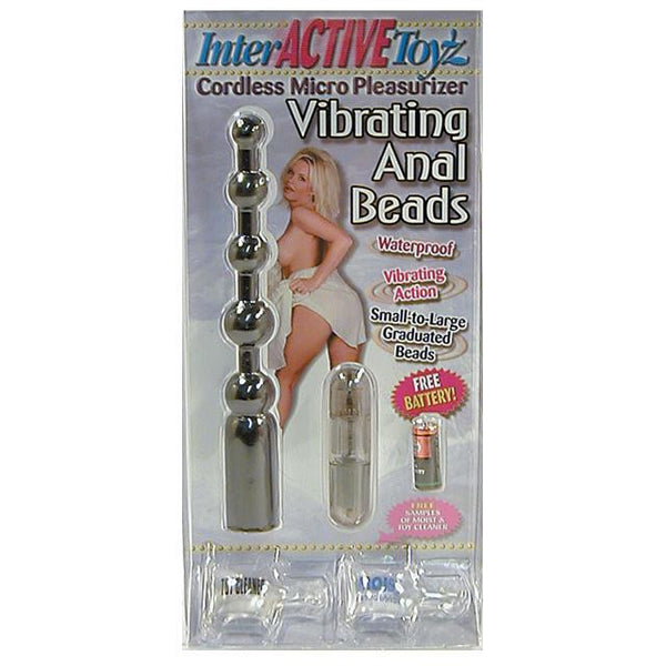 Ready-4-Action Vibrating Anal Beads