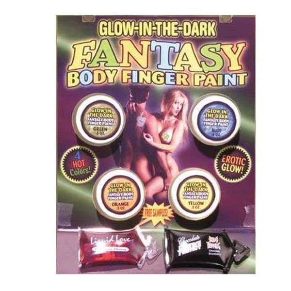 Glow-In-The-Dark Fantasy Body Finger Paint