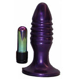 Tantus Zing Silicone Vibrating Anal Plug (Purple)