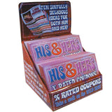 His & Hers X-Rated Coupons (Display of 36)