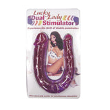 Wand Essentials Duality Double Rabbit Wand Attachment (Purple)