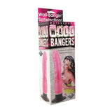 Waterproof Wall Bangers Pink w-Suction Cup