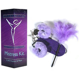 Dr. Laura Berman ® - Mistress Kit™ Cuffs, Tickler and Mask