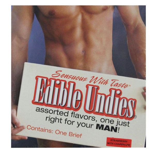 Edible Undies For Women -Strawberry Champagne