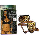 Vibrating Corsette Harness (Black)