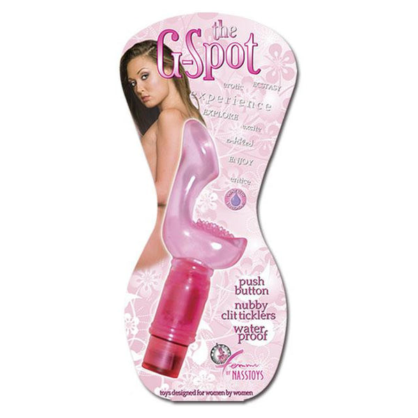 Glas Double Trouble Purple Dildo