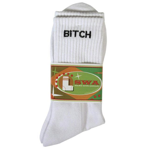 Socks With Attitude - Bitch
