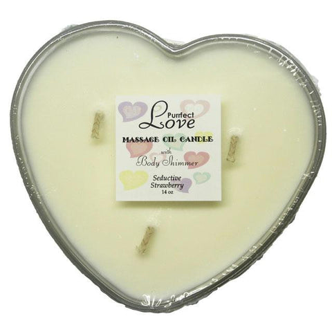 Purrfect Love Massage Candle Strawberry