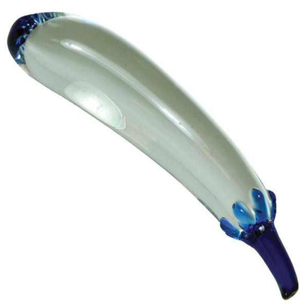Glass Gem Dildo (Beryls Eggplant)
