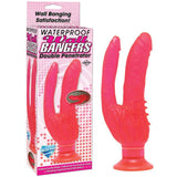 Silicone Love Rider Dual Action Strap-On - Pink 7-Function