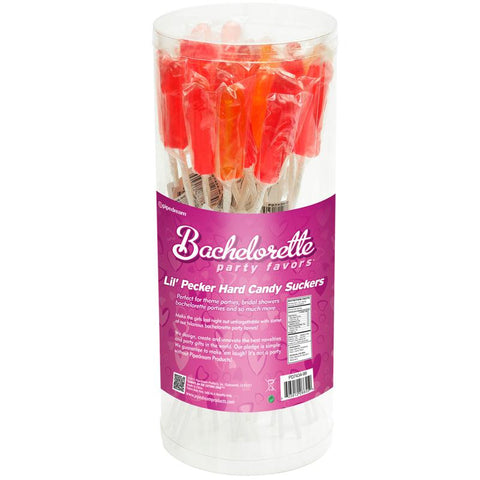 Bachelorette Party Favors Lil' Pecker Hard Candy Suckers (Display of 24)