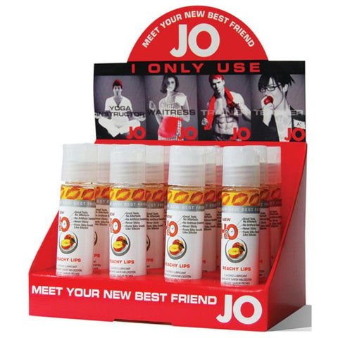 JO Flavors Peachy Lips 1oz (Display of 12)