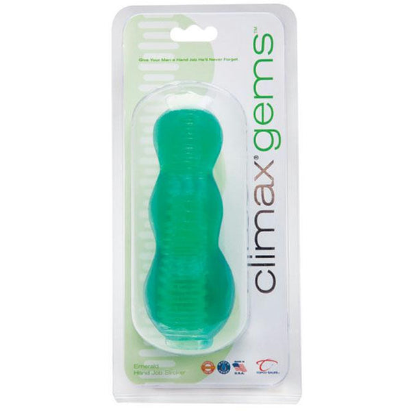 Climax Gems Hand Job Stroker (Green)