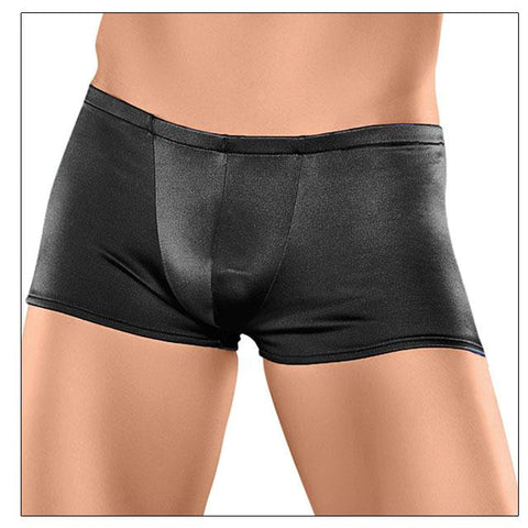 Male Power Satin Lycra Low Rise Shorts (Medium) Underwear