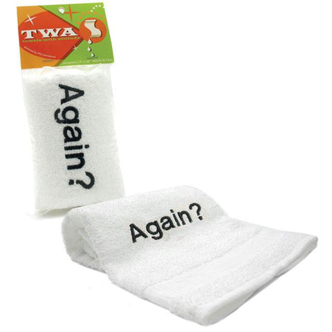 Towels With Attitude - Again?