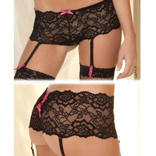 Silicone Love Rider Lover’s Thong - Pink 7-Function
