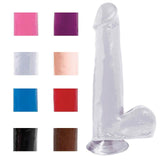 Blush Novelties Basically Yours Basic 8.5in. Dong With Suction Cup (White)
