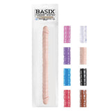 Neon Vibrating Crotchless Panty and Pasties Set Purple